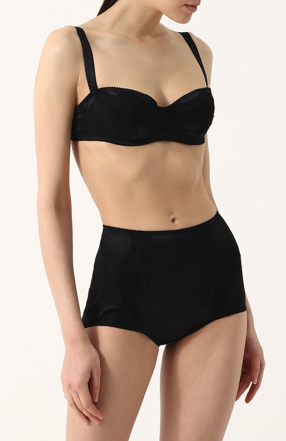 Однотонный шелковый бюстгальтер DOLCE & GABBANA, арт. 01A14T/FUADG, фото 2