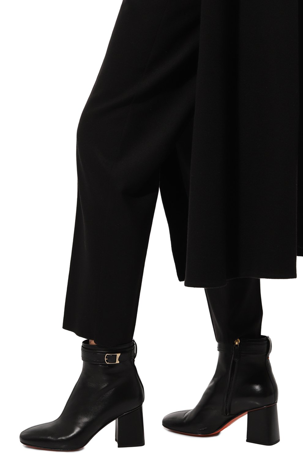 Кожаные ботильоны SANTONI, арт. WTCG71348SX1NHPE, фото 3