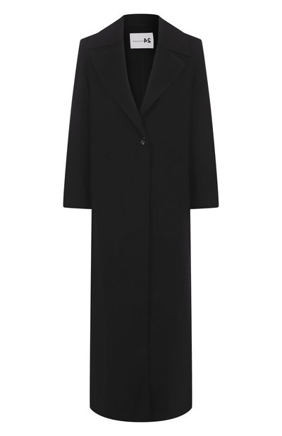 Женское пальто из шерсти и кашемира MANZONI24, арт. 25M1357-DB1