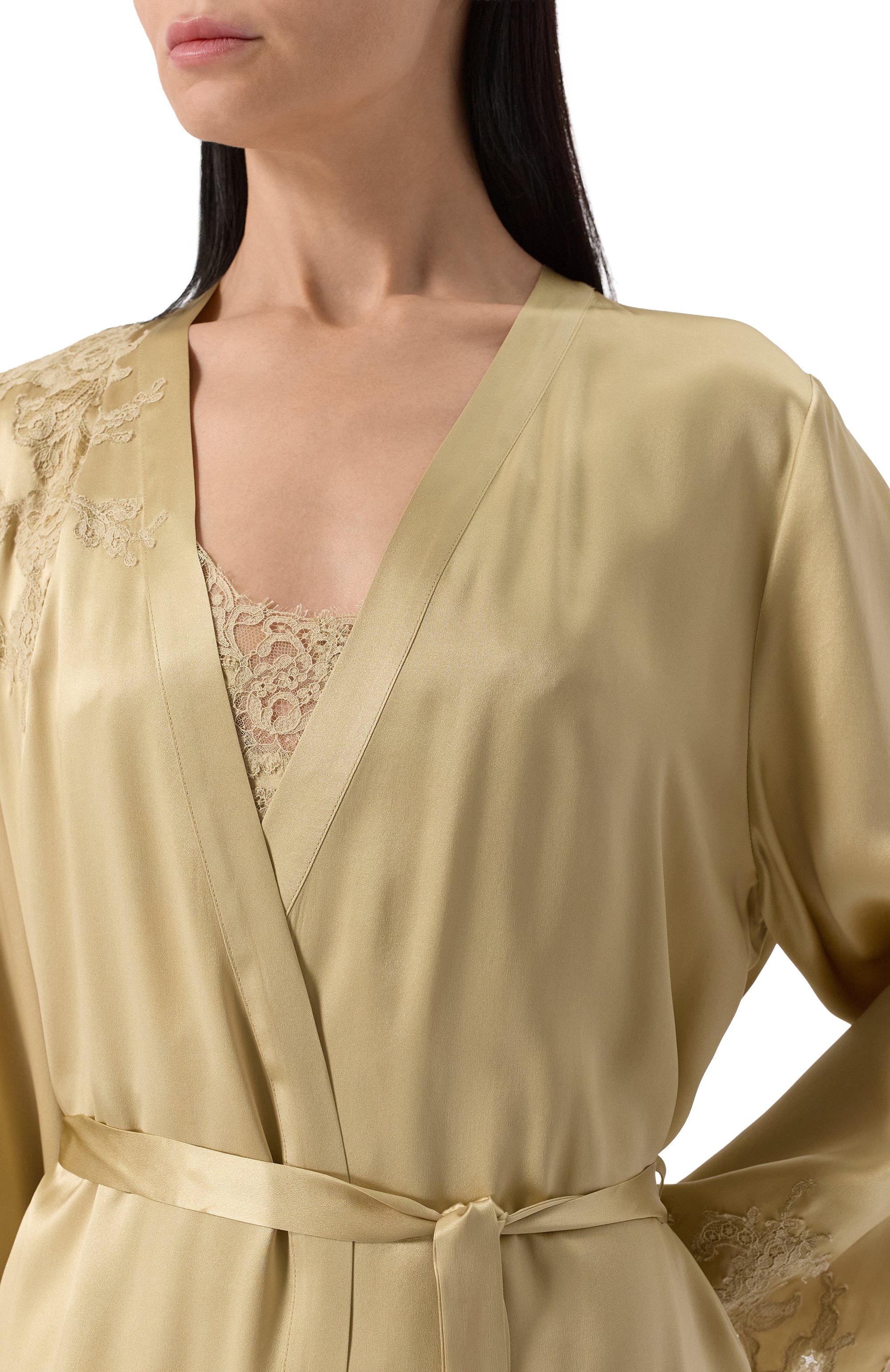 Шелковый халат MARJOLAINE, арт. 3ART2201, фото 5