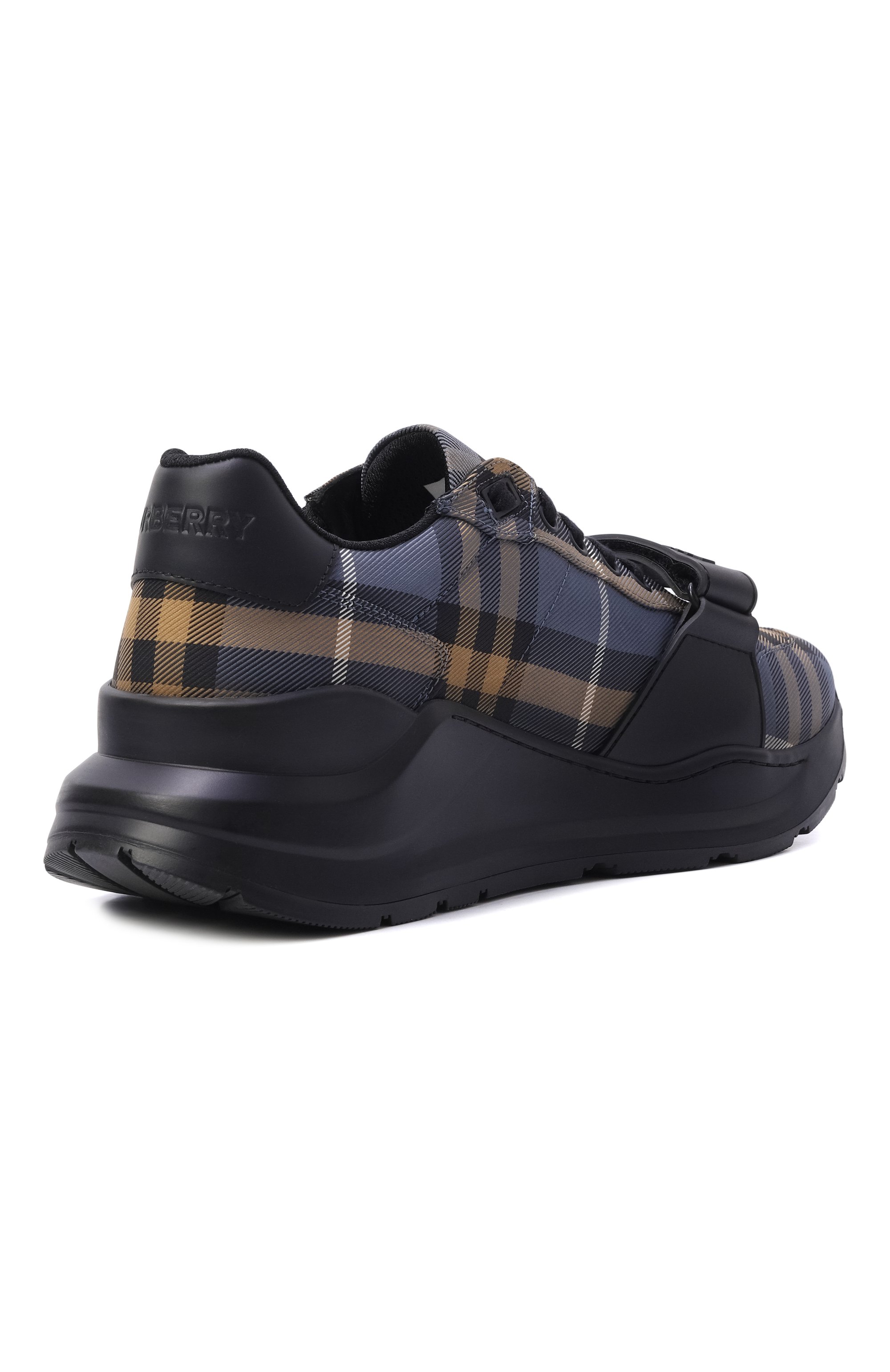 Комбинированные кроссовки BURBERRY, арт. 8123039, фото 4