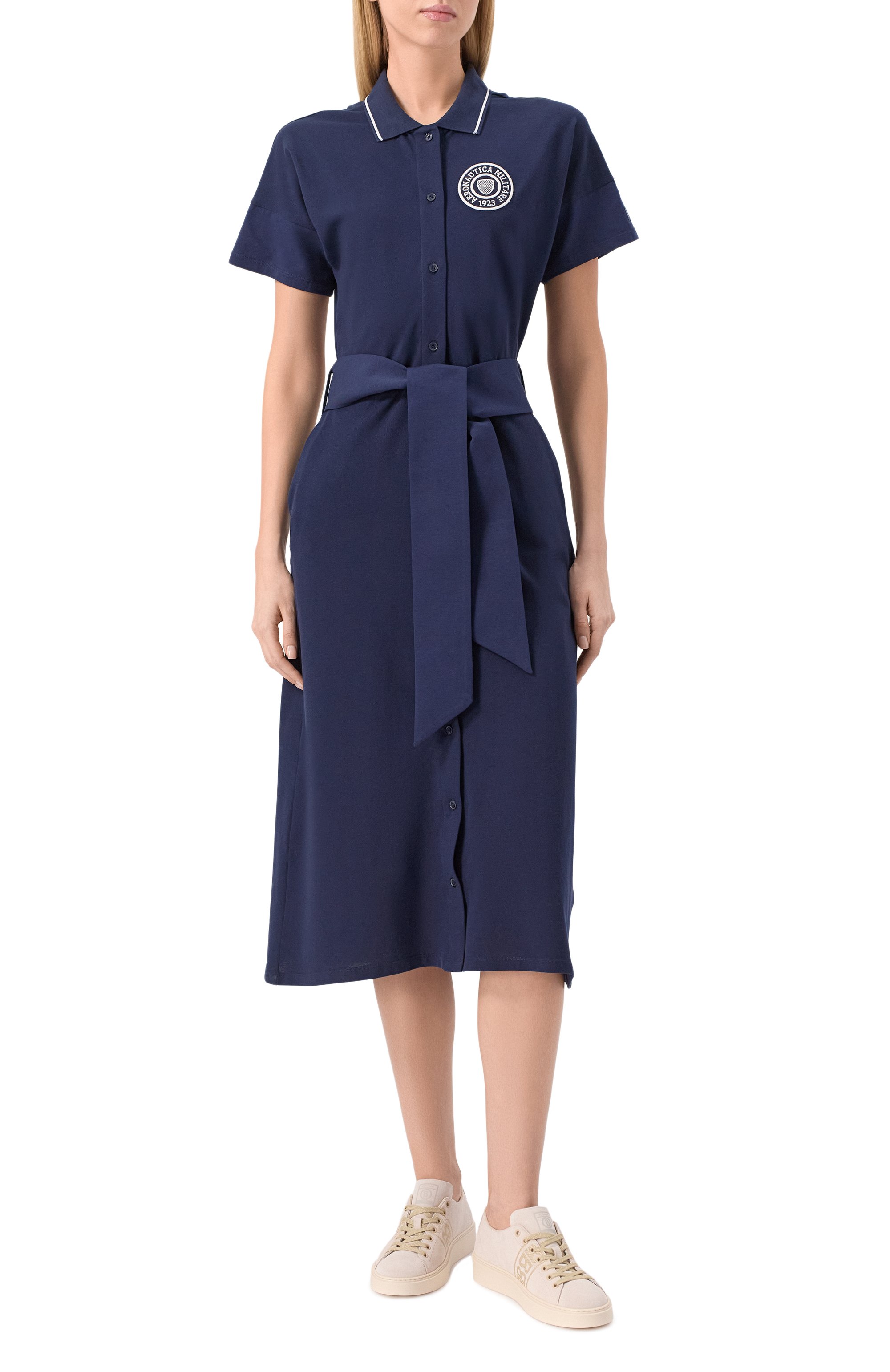 Хлопковое платье AERONAUTICA MILITARE, арт. VF638DP343, фото 3