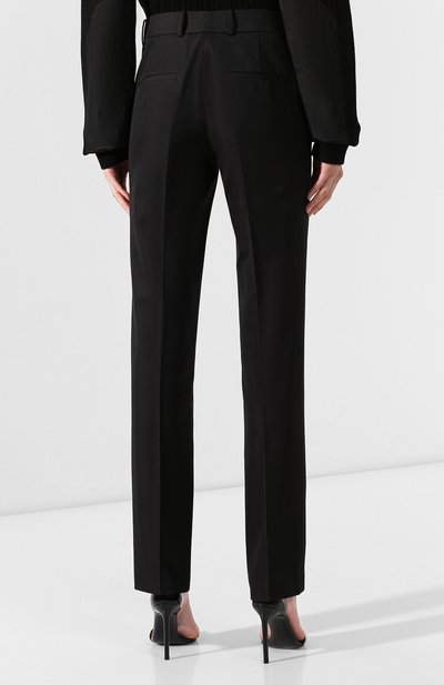 Брюки со стрелками HELMUT LANG черного цвета по цене 56700 руб., арт. J01HW204, фото 4 Брюки со стрелками HELMUT LANG, арт. J01HW204, фото 4