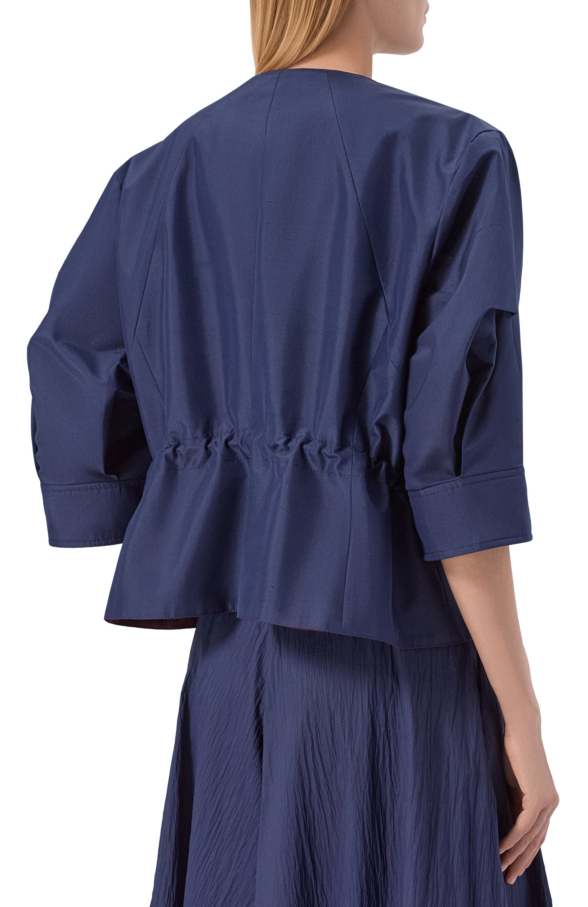 Шелковый жакет GIORGIO ARMANI, арт. GW003523/TE22293, фото 4