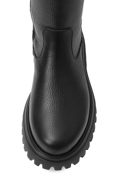 Кожаные сапоги DOLCE & GABBANA, арт. D11435/A0722_002, фото 4