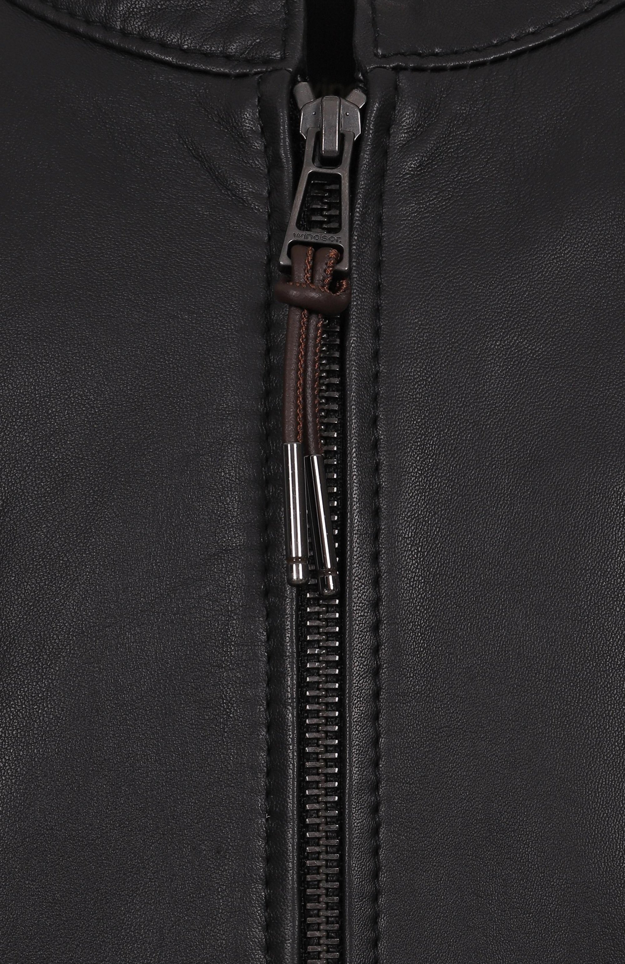 Кожаный бомбер WINDSOR, арт. B0RELL03-L/1300145/64, фото 6