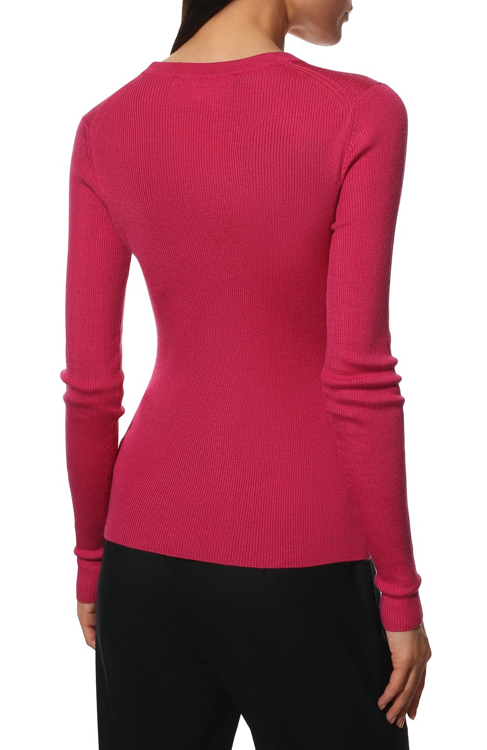 Пуловер из кашемира и шелка DOLCE & GABBANA, арт. I16AKW/JDML8, фото 4