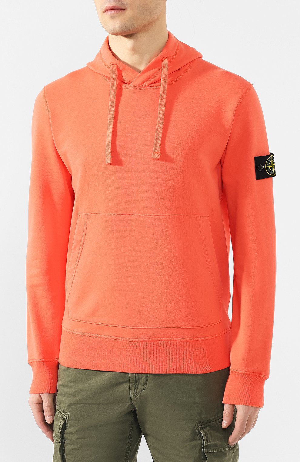 Хлопковое худи STONE ISLAND, арт. 721564151, фото 3