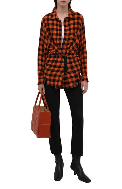 Рубашка из вискозы и шерсти KENZO, арт. FB62CH0455AH, фото 2