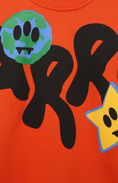 Хлопковый свитшот BARROW, арт. F4BKJUSW061, фото 3