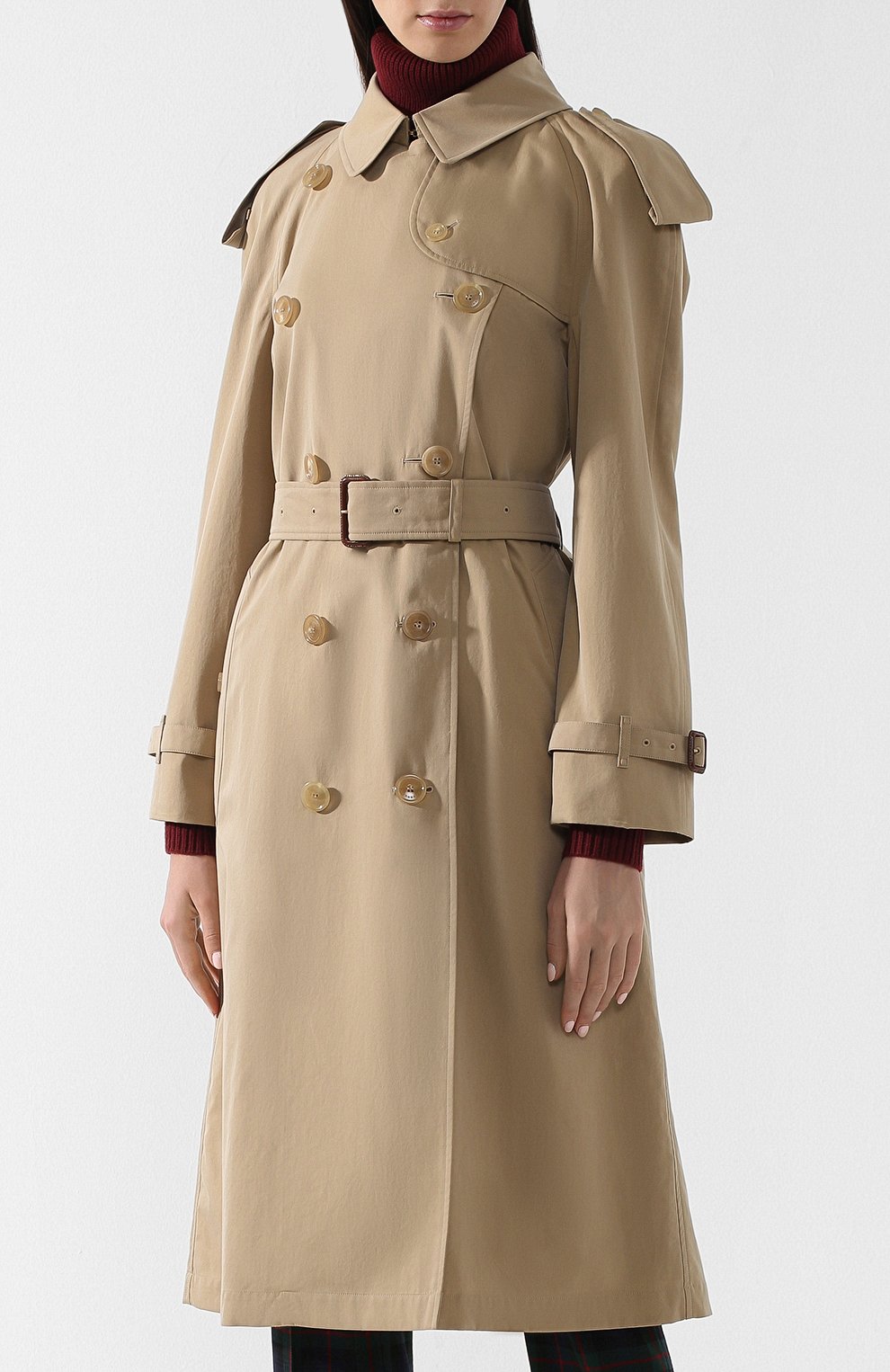 Хлопковый тренч westminster BURBERRY, арт. 4073380, фото 3