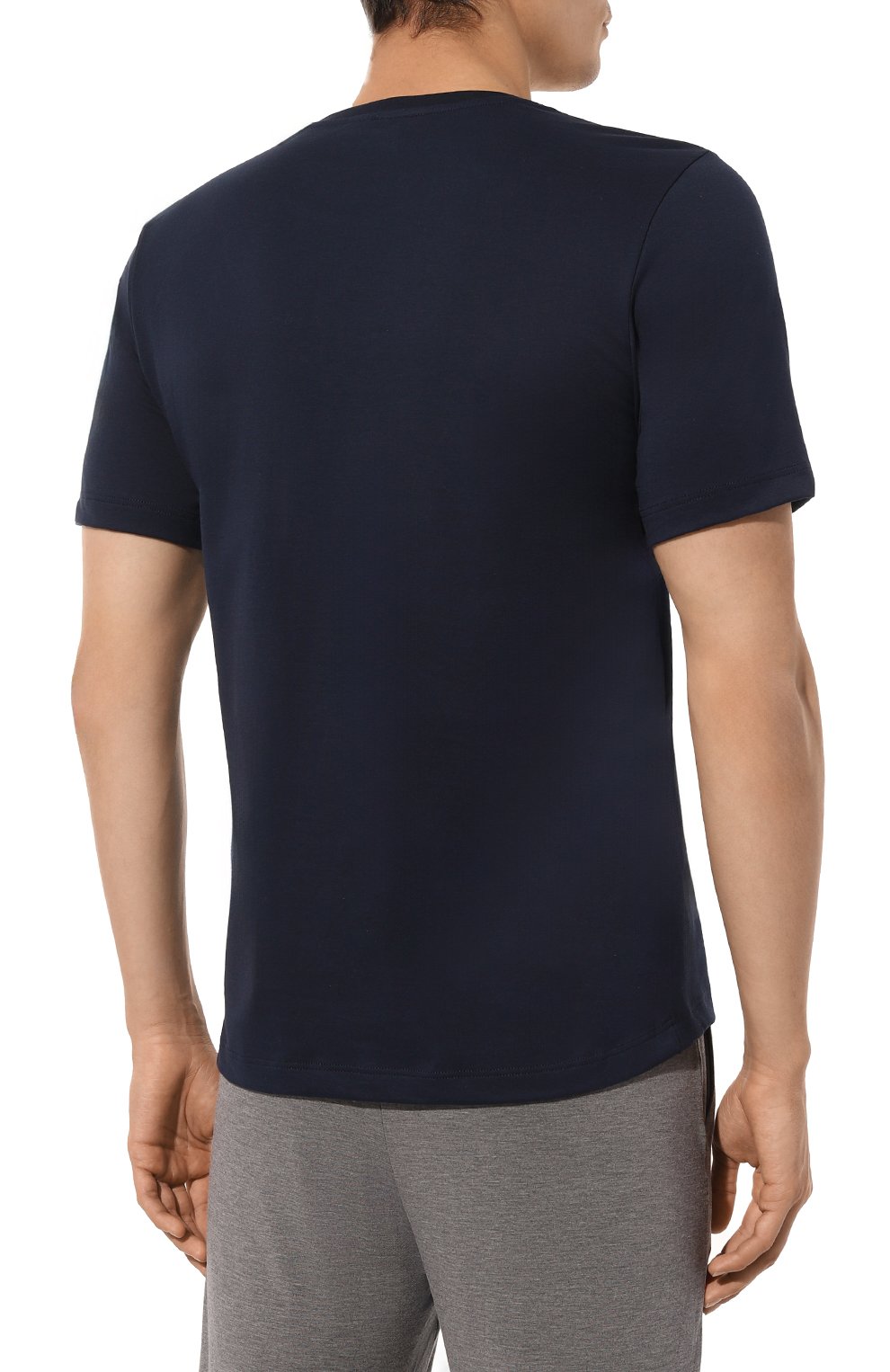 Хлопковая футболка HANRO, арт. 075050, фото 4