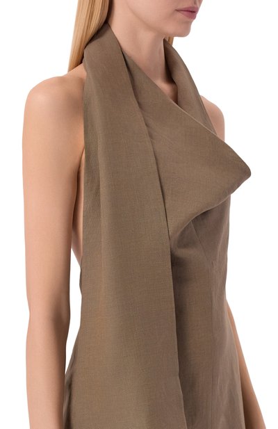 Льняное платье 12 STOREEZ, арт. 137506, фото 4