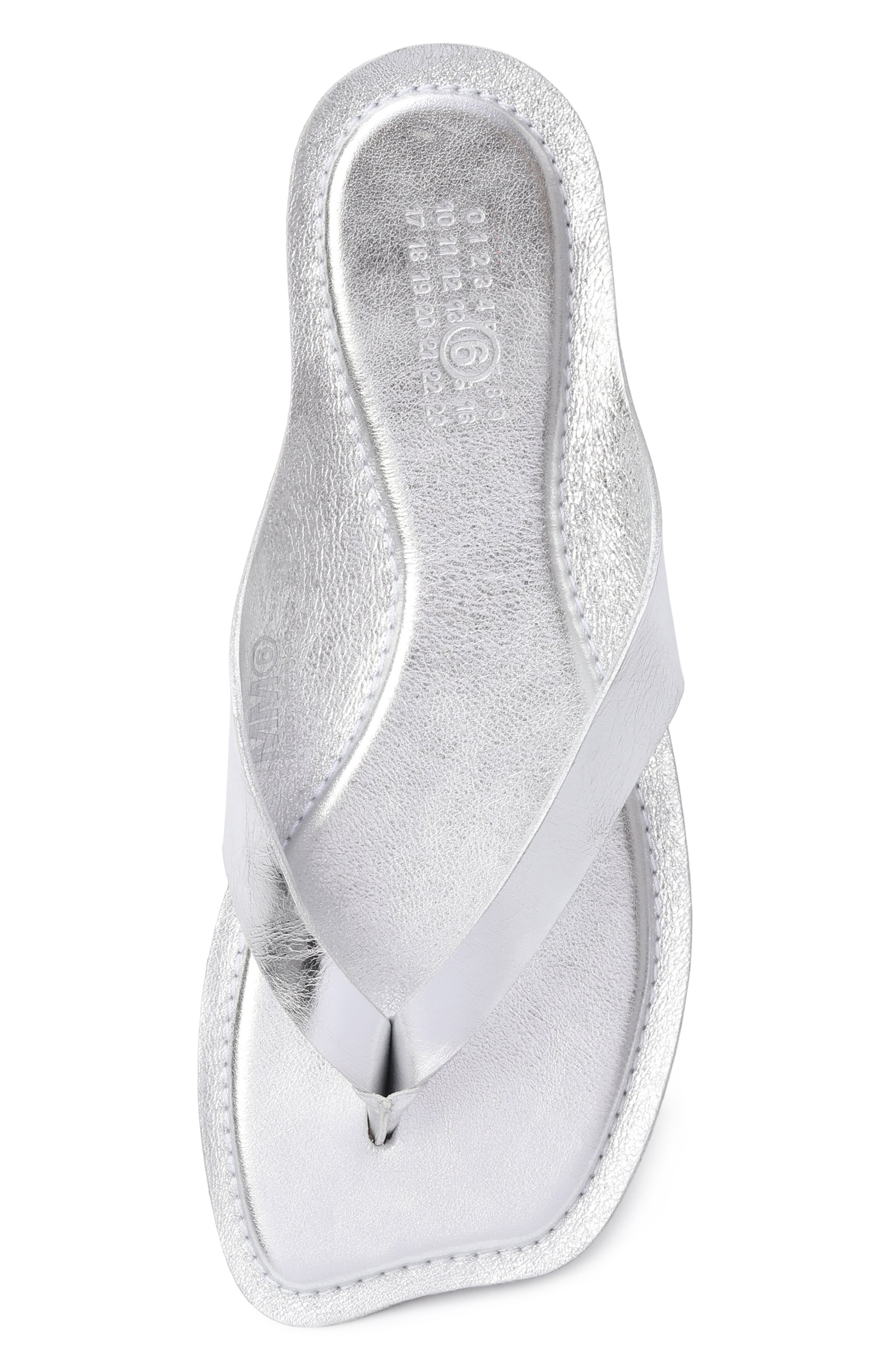 Кожаные шлепанцы anatomic MM6, арт. S66WP0119/P7703, фото 6