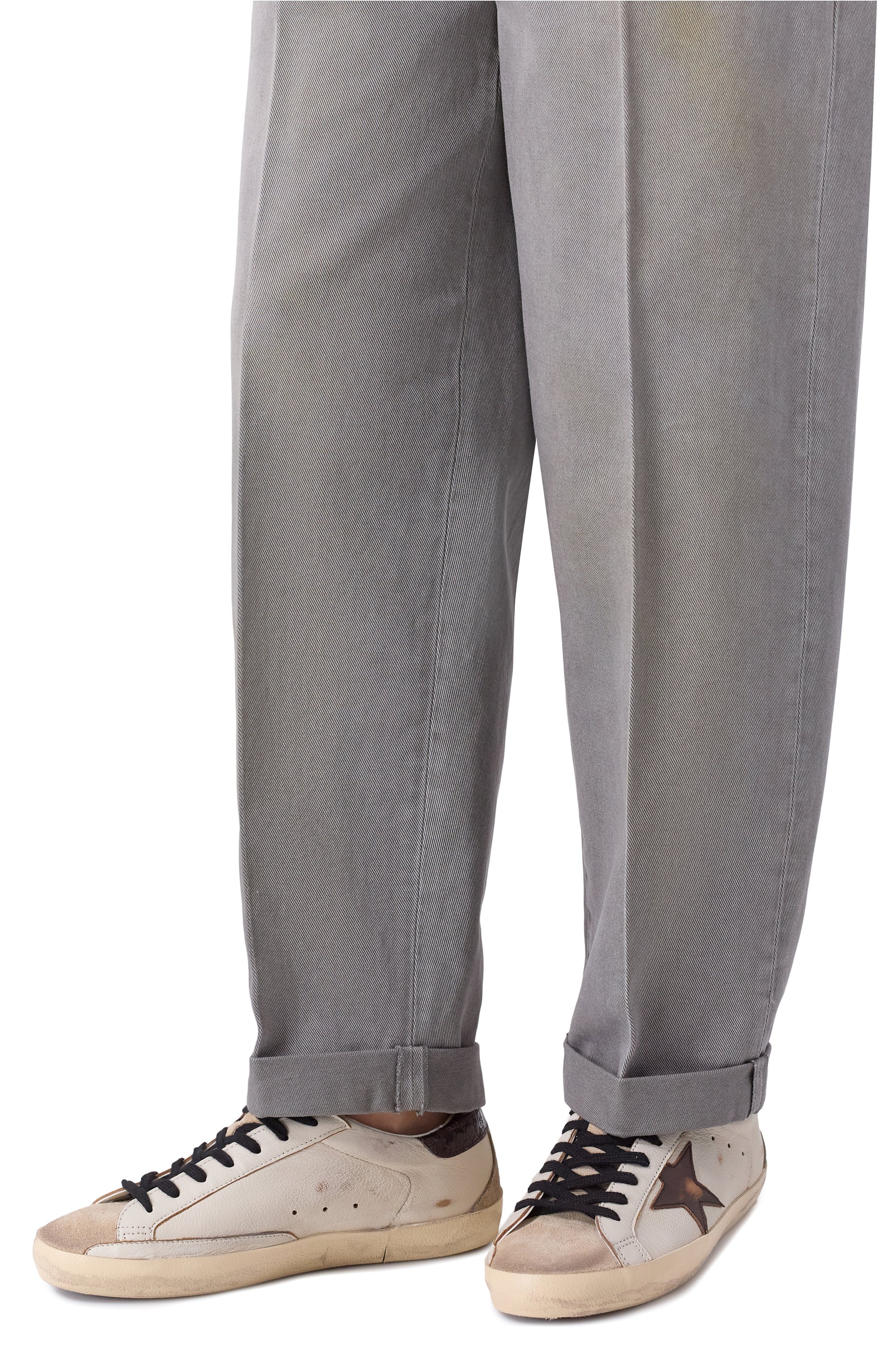 Кожаные кеды super-star GOLDEN GOOSE DELUXE BRAND, арт. GMF00102.F007553, фото 3