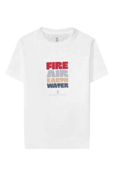 Хлопковая футболка BRUNELLO CUCINELLI, арт. B0B13T179C