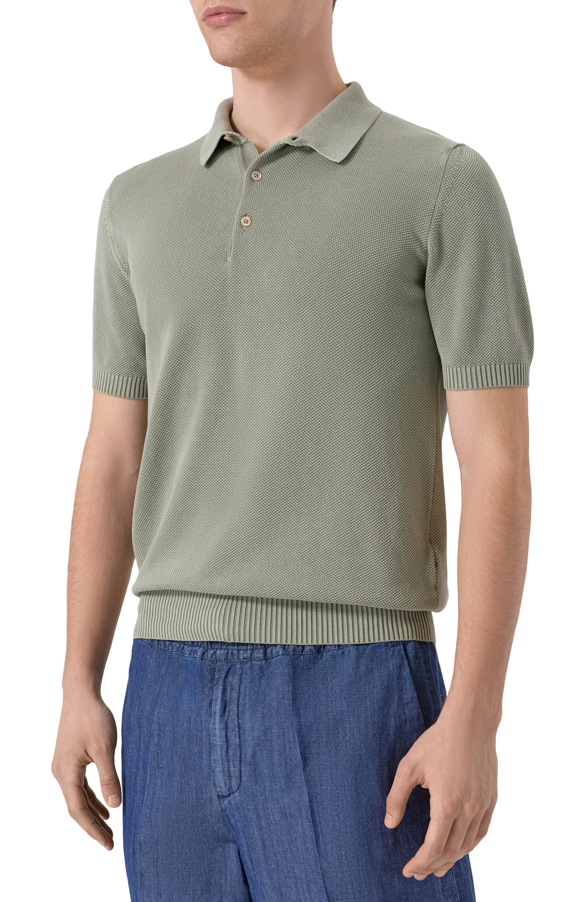 Хлопковое поло BOGLIOLI, арт. 91554T/SB4801, фото 3