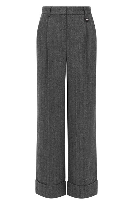 Женские брюки из шерсти и шелка LORENA ANTONIAZZI, арт. PA30B/5044