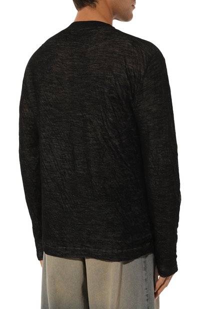 Шерстяной лонгслив TRANSIT черного цвета по цене 49950 руб., арт. CFUTRY19540, фото 4 Шерстяной лонгслив TRANSIT, арт. CFUTRY19540, фото 4