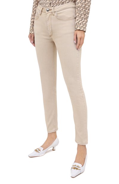 Джинсы BURBERRY бежевого цвета по цене 68500 руб., арт. 8030643, фото 3 Джинсы BURBERRY, арт. 8030643, фото 3