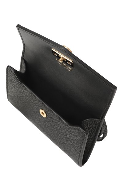 Кожаный футляр для кредитных карт FERRAGAMO, арт. 220979/785951, фото 3
