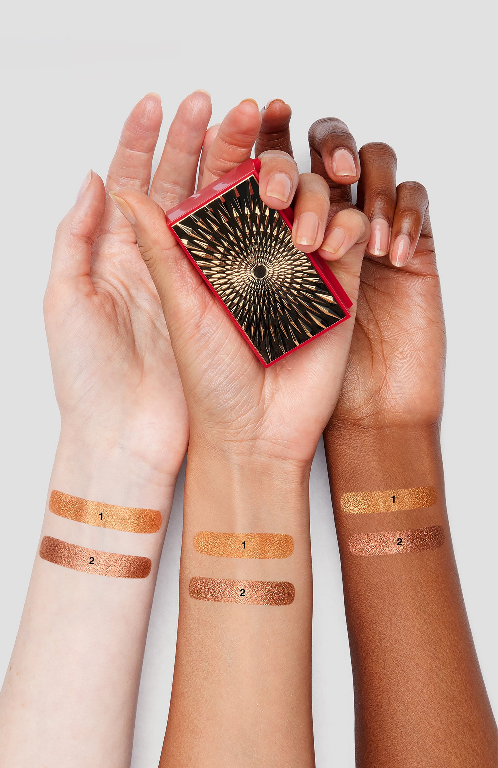 Набор для макияжа глаз gilded gleam eye shadow duo BOBBI BROWN, арт. H815-Y4, фото 6