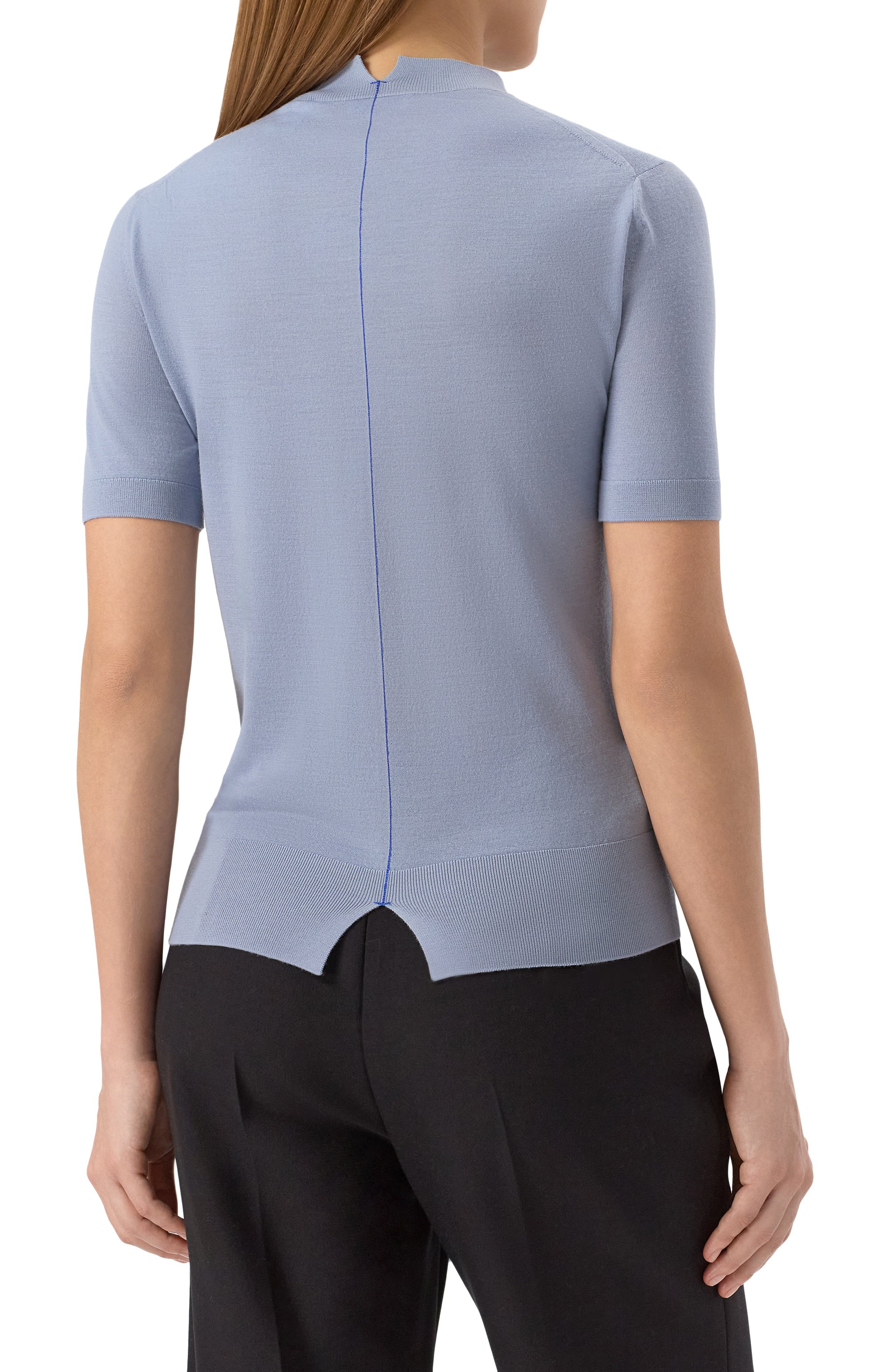 Шерстяной пуловер BURBERRY, арт. 8109107, фото 4