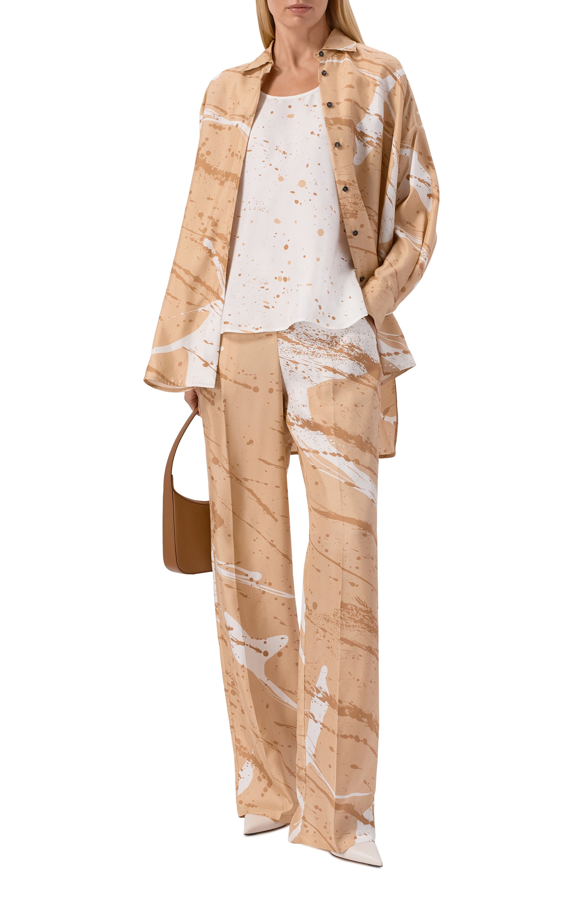 Шелковый топ KITON, арт. D51443K0999G, фото 2