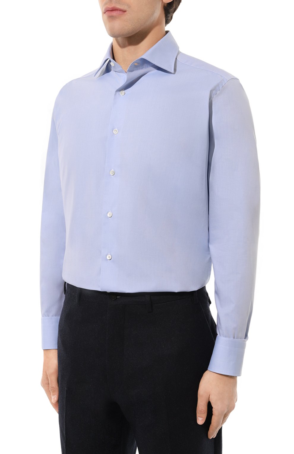 Хлопковая сорочка CANALI, арт. NCL7098/GR03299, фото 3