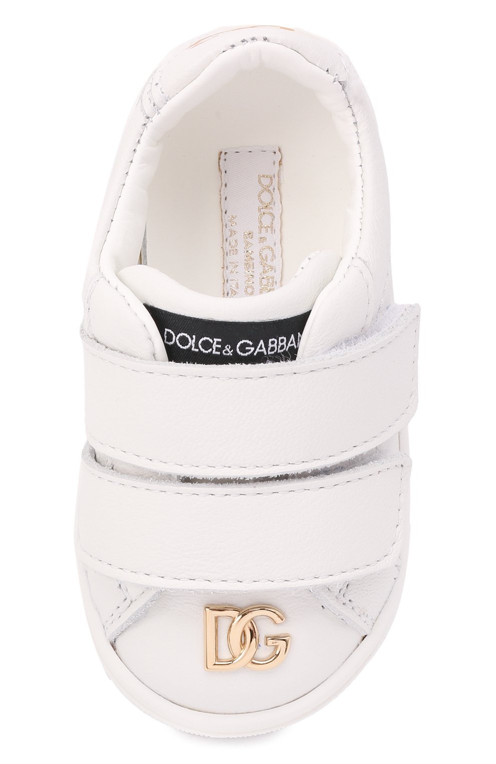Кожаные кеды DOLCE & GABBANA, арт. DN0168/AY437, фото 4