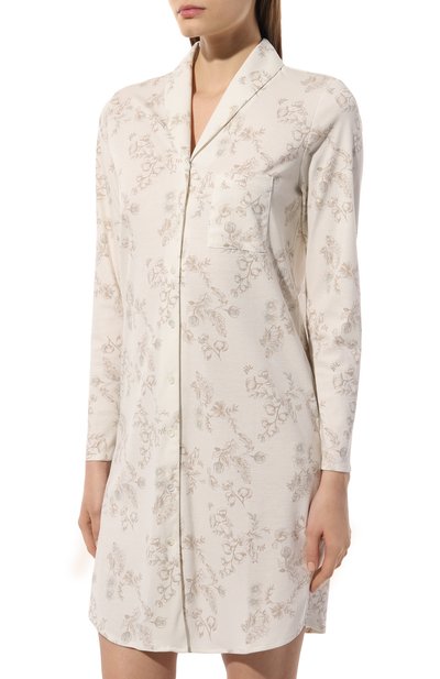 Хлопковая рубашка HANRO, арт. 074970, фото 3