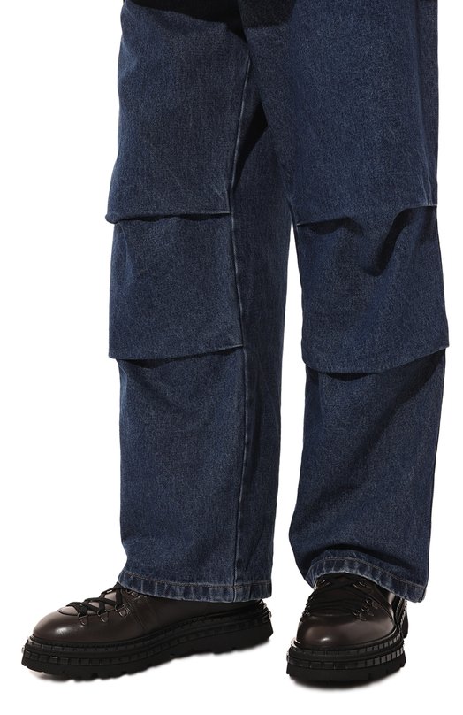 Кожаные ботинки William The-Antipode Коричневый, фото 3