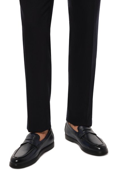 Кожаные пенни-лоферы BLU BARRETT, арт. EDWIN-12095.40, фото 3