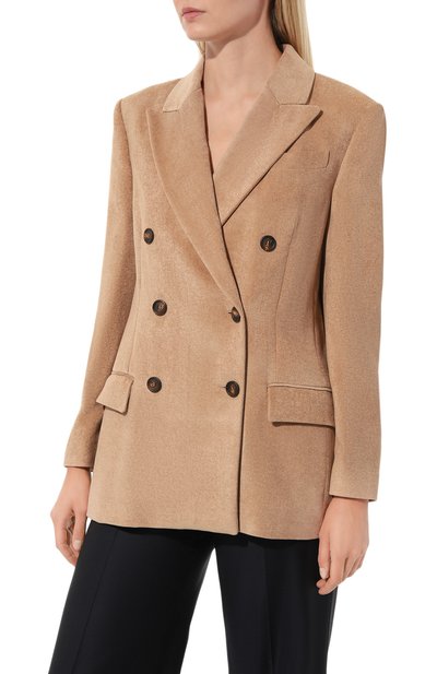 Бархатный жакет BRUNELLO CUCINELLI бежевого цвета по цене 371500 руб., арт. MD5142340P, фото 3 Бархатный жакет BRUNELLO CUCINELLI, арт. MD5142340P, фото 3