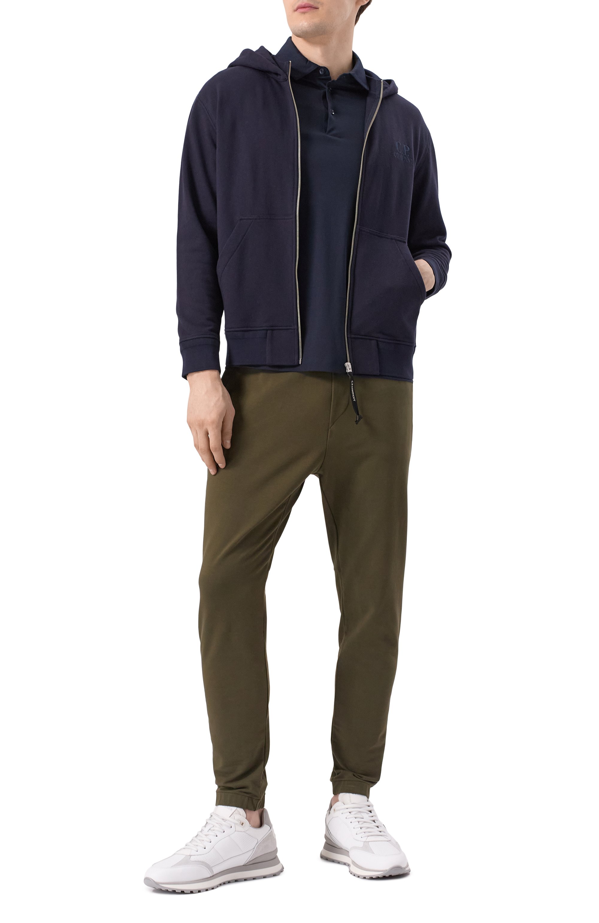 Хлопковая толстовка C.P. COMPANY, арт. 18CMSS044A005086W, фото 2