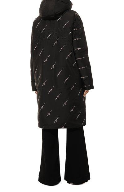 Пуховик MSGM черного цвета по цене 54150 руб., арт. 3741MDH13/237705, фото 4 Пуховик MSGM, арт. 3741MDH13/237705, фото 4