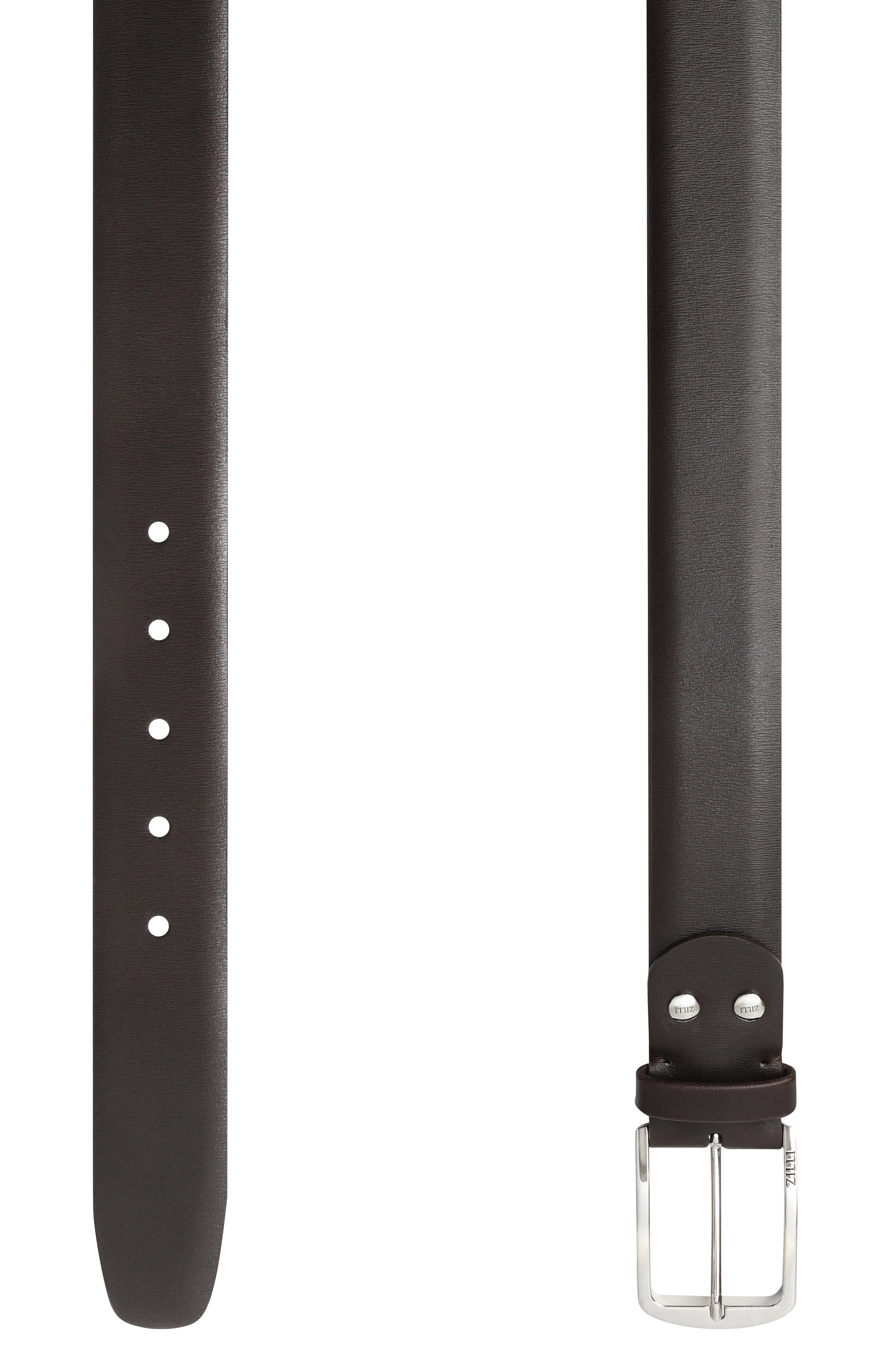 Кожаный ремень ZILLI, арт. B01235M1016VPAL00, фото 3
