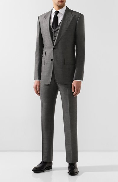 Костюм-тройка из смеси шерсти и шелка TOM FORD, арт. 644R19/31AL43, фото 1