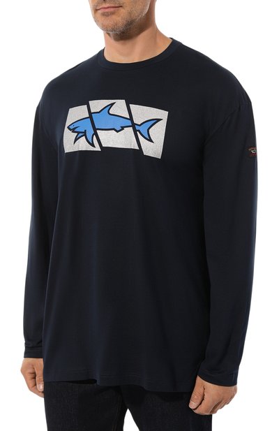Хлопковый лонгслив PAUL&SHARK, арт. 13311667/3XL, фото 3