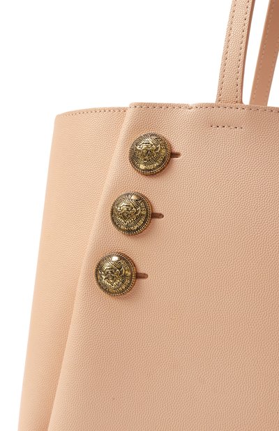 Сумка-тоут emblème BALMAIN бежевого цвета по цене 119500 руб., арт. DN1FE836/LGSR, фото 3 Сумка-тоут emblème BALMAIN, арт. DN1FE836/LGSR, фото 3