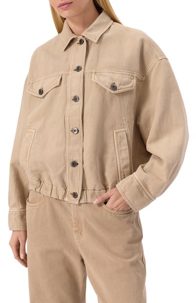 Джинсовая куртка BRUNELLO CUCINELLI, арт. ML996FX716, фото 3