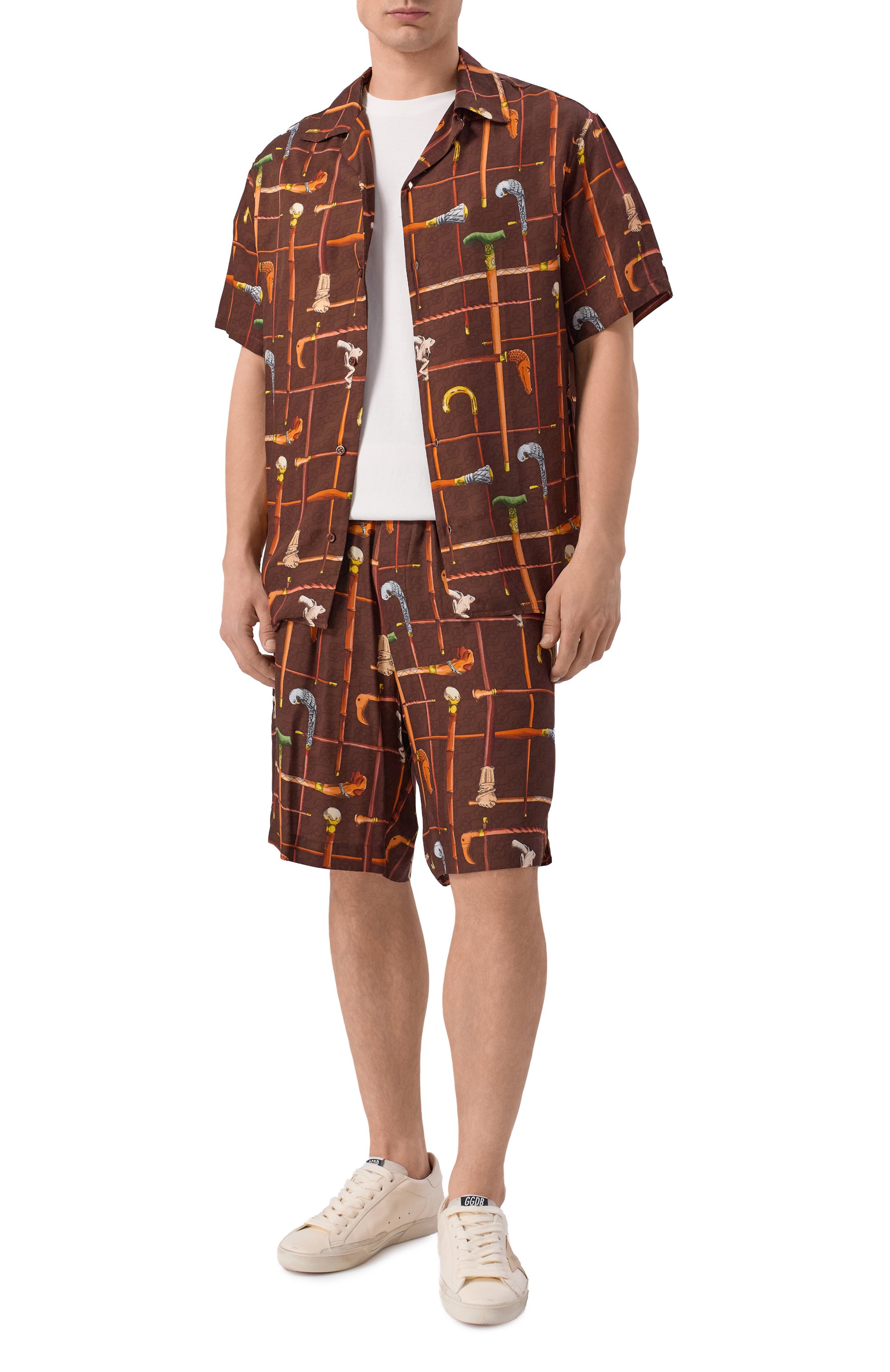 Шорты из вискозы DROLE DE MONSIEUR, арт. K-BS158-VI033-BN, фото 2