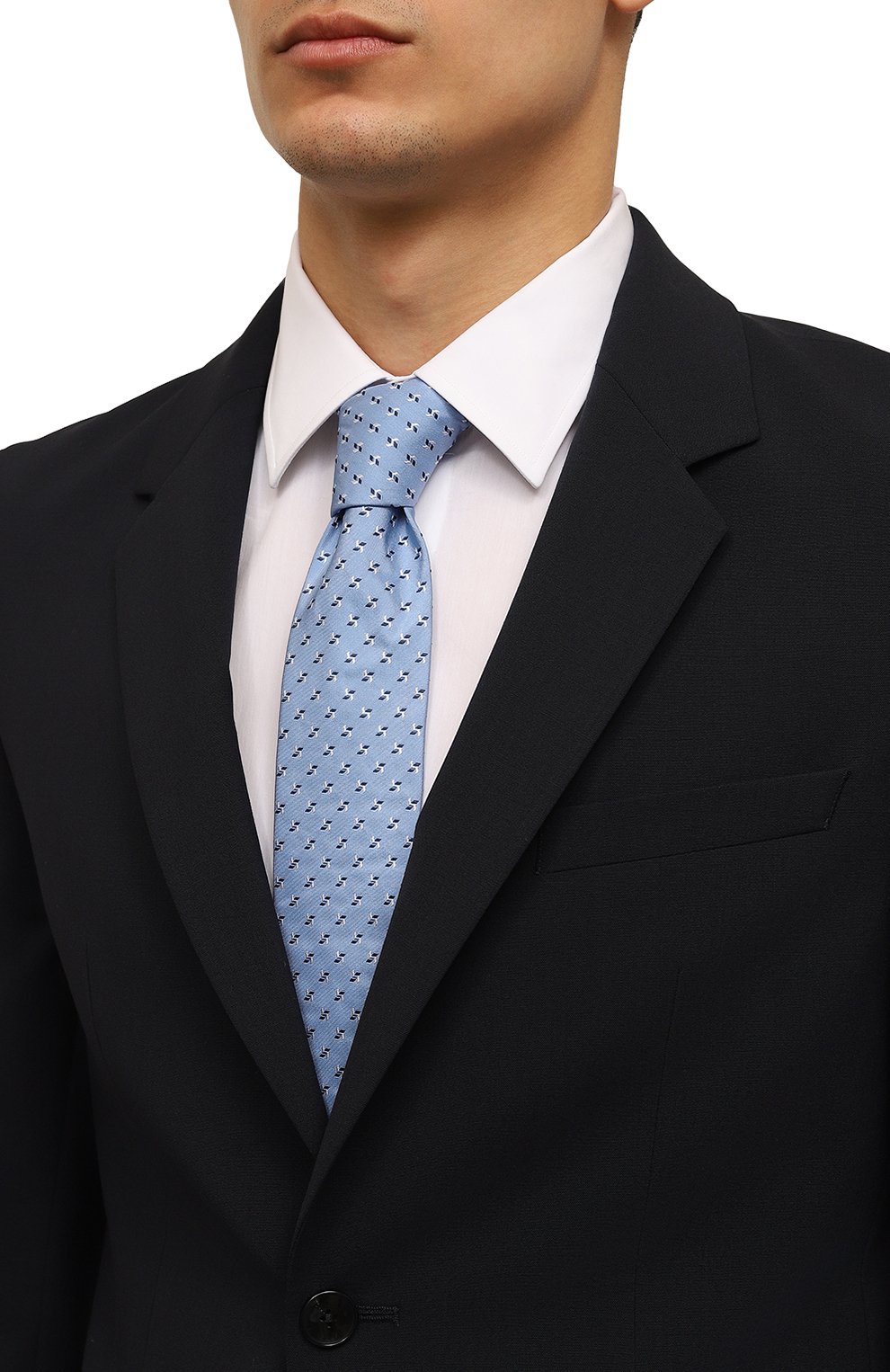 Шелковый галстук HUGO, арт. 50527653, фото 2