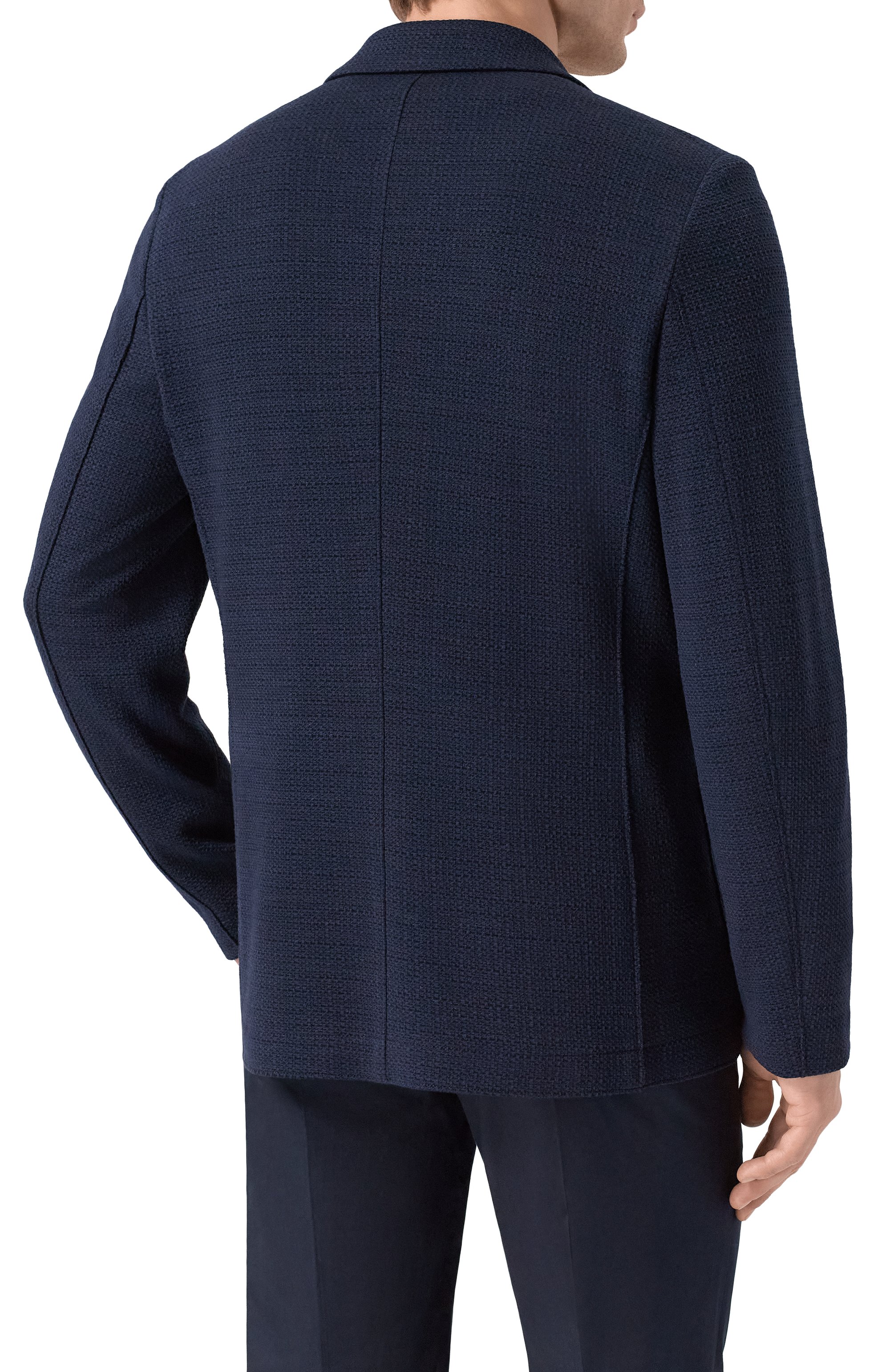 Пиджак из шерсти и шелка HARRIS WHARF LONDON, арт. CL8P22PPM/PPM, фото 4