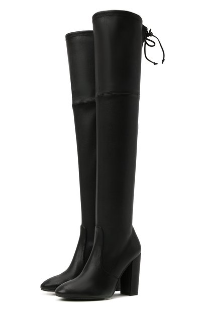 Кожаные ботфорты zuzanna 100 STUART WEITZMAN, арт. S6296, фото 1