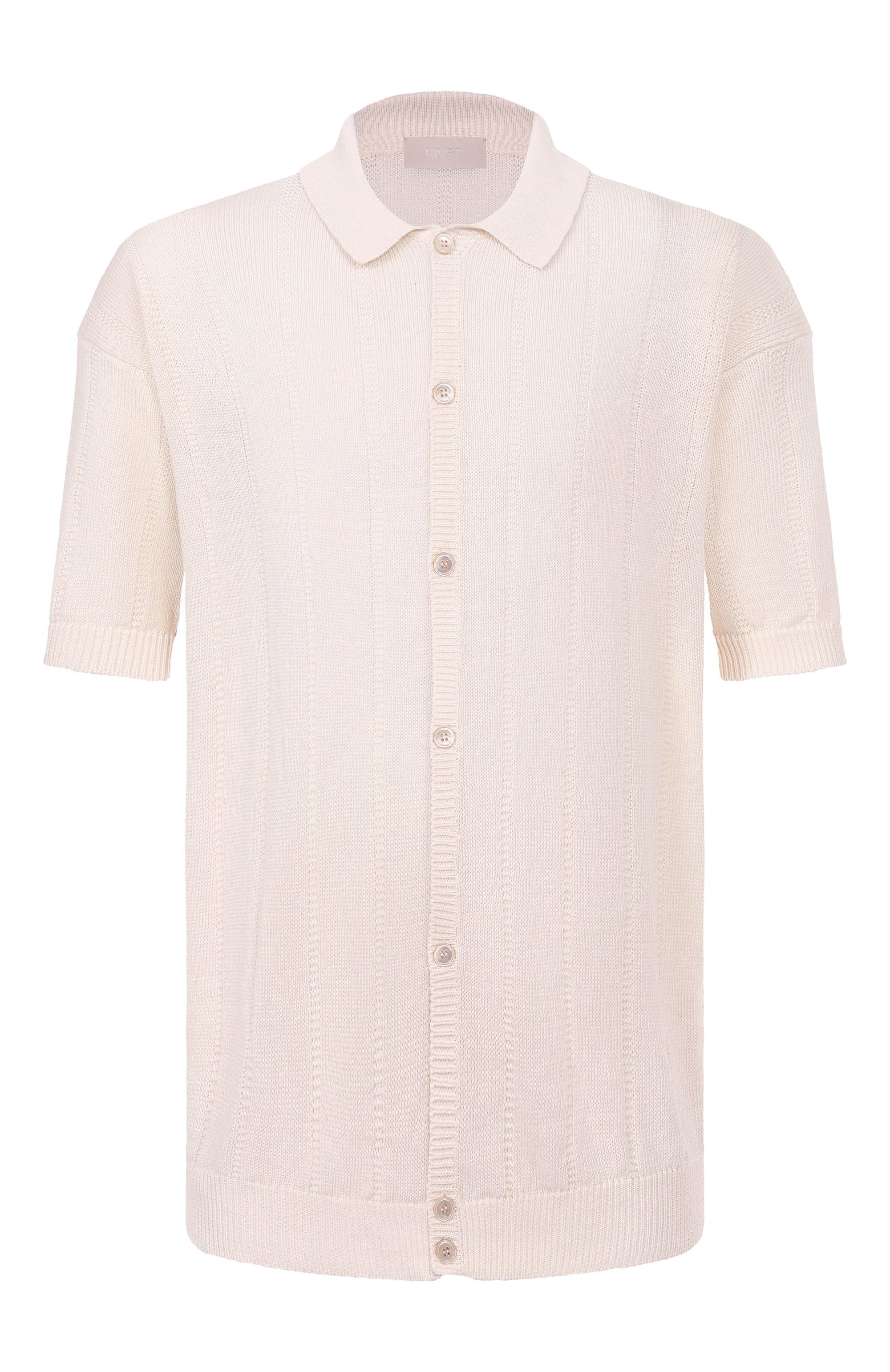 Рубашка изо льна и хлопка MVST, арт. MS60-1233-01MUBIG, фото 1