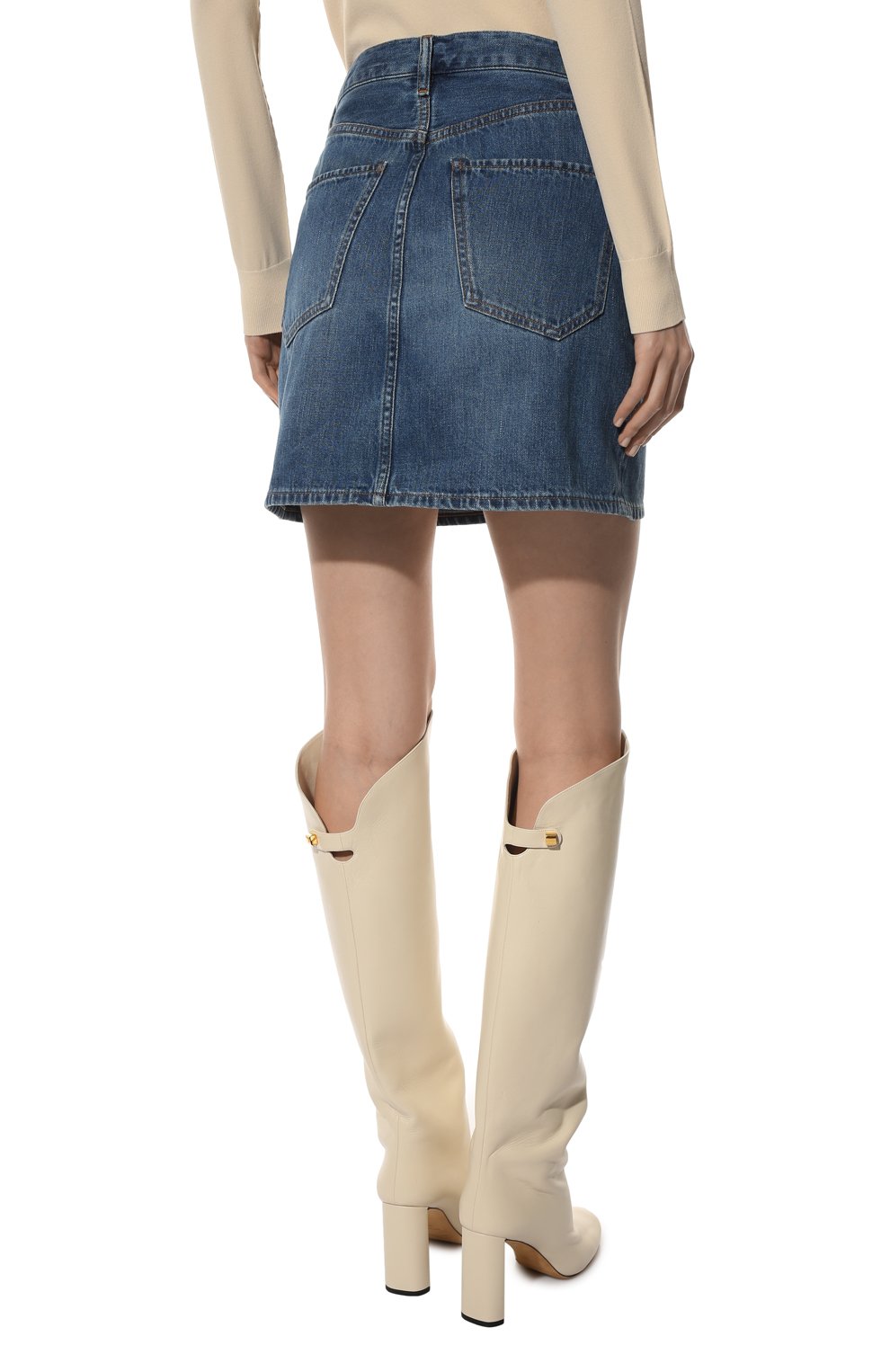 Джинсовая юбка CHLOÉ, арт. CHC22SDJ50156, фото 4