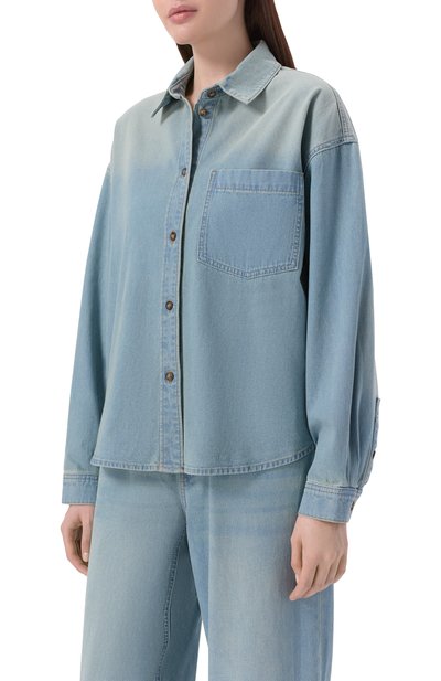 Джинсовая рубашка light 12 STOREEZ, арт. 138608, фото 3