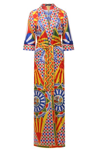 Шелковый халат DOLCE & GABBANA, арт. F0AH2T/GDS12, фото 1