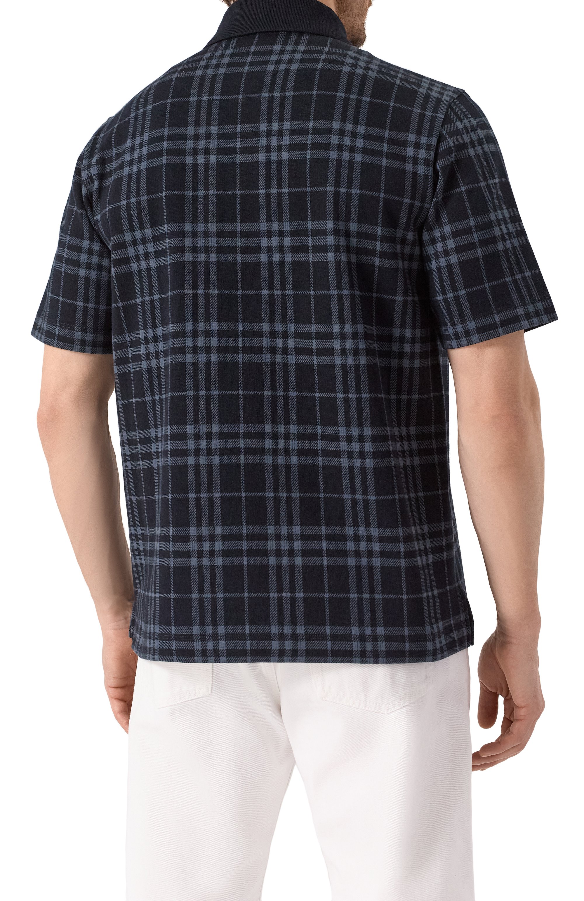 Хлопковое поло BURBERRY, арт. 8101895, фото 4